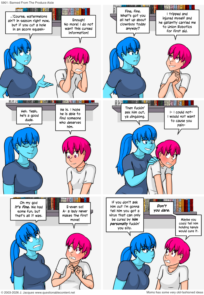 5901: Banned From The Produce Aisle