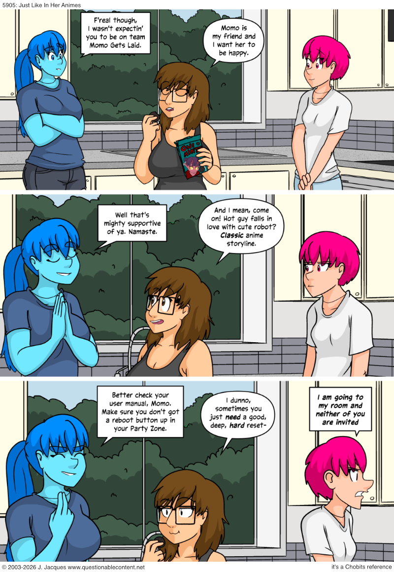 5905: Just Like In Her Animes